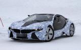 New BMW i8 supercar scooped