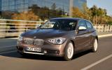 Three-door BMW 1-series uncovered