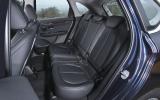 BMW 2 Series AT's rear seats