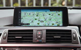 BMW 330e iDrive infotainment system
