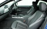BMW 4 Series front seats