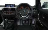 BMW 4-series 420d 2013 UK review dashboard