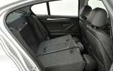 BMW 520d SE folded rear seats