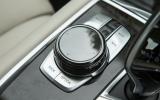 BMW 7 Series iDrive controls