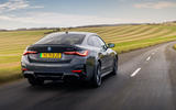 bmw i4 review 2023 022 rear action