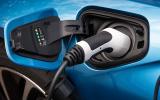BMW i8 electric charging point
