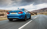 BMW M2 rear