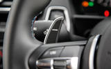 BMW M2 paddle shifters