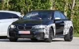 BMW M2 coupe spotted testing for the first time