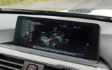 BMW M4 iDrive infotainment system
