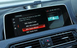 BMW M6 iDrive infotainment system