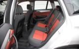 BMW X1 rear seats