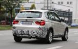 BMW X3 facelift spotted - first pictures