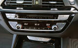 BMW X3 centre console