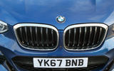 BMW X3 front kidney grille