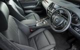 BMW X4 front seats