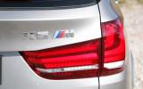 BMW X5 M's rear lights