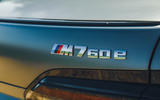 BMW M760e badge