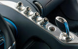 Bugatti Chiron centre console