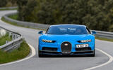 Bugatti Chiron cornering