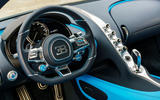 Bugatti Chiron dashboard