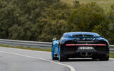 Bugatti Chiron rear cornering