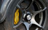Caterham yellow brake calipers