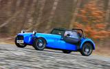 Caterham Seven cornering
