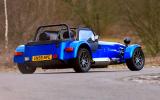 Caterham Seven rear hard cornering
