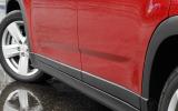 Chevrolet Orlando side skirts