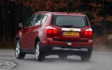 Chevrolet Orlando rear cornering