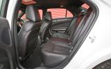 Chrysler 300C rear seats