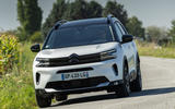 citroen c5 aircross  review 2023 01 cornering front