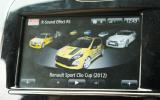 Renault Clio RS infotainment system