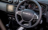dacia duster road test 2023 13 steering wheel
