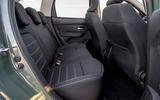dacia duster road test 2023 18 rear seat