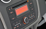 Dacia Sandero infotainment system