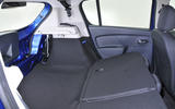 Dacia Sandero extended boot space