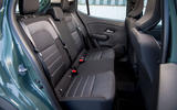 dacia sandero stepway road test review 2023 09 rear seats