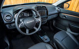 dacia spring electric review 202306 interior