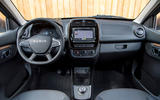 dacia spring electric review 202307 dash