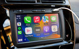 dacia spring electric review 202309 carplay
