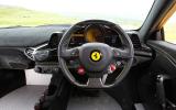 Ferrari 458 Speciale dashboard