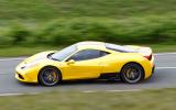 Ferrari 458 Speciale side profile