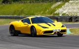 Ferrari 458 Speciale hard cornering