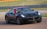 Faster Ferrari California spied