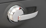 Fiat 500 chrome door handle