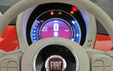 Fiat 500 instrument cluster