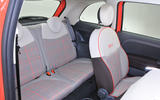Fiat 500 rear seats