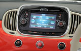 Fiat 500 Uconnect infotainment system